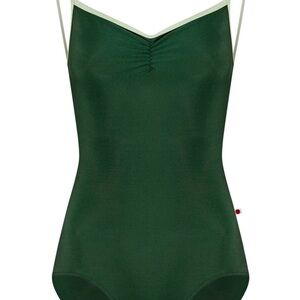 Yumiko Daniela-Pinch Nylon Leotard, NEW, never worn, size S, bust panel lining